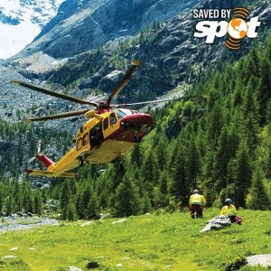 The S.O.S. feature allows search and rescue personnel to locate you in an emergency.